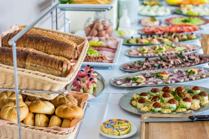 Buffet im Hotel Afrodyta Spa – ©IdeaSpa
