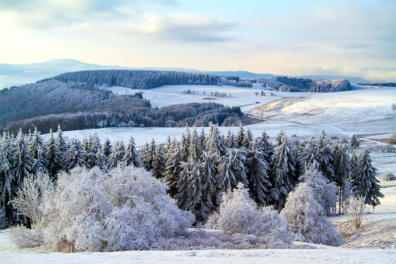 Winterlandschaft in der Rhön - &copy;Klaus - stock.adobe.com
