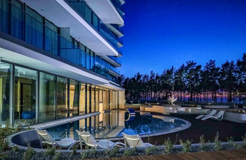 Außenbecken Hotel Wave Miedzyzdroje Resort & Spa – ©Hotel Wave Miedzyzdroje Resort & Spa