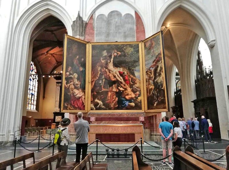 Rubens-Gemälde in der Liebfrauen-Kathedrale Antwerpen - ©Gisela Gerlach - Eberhardt TRAVEL