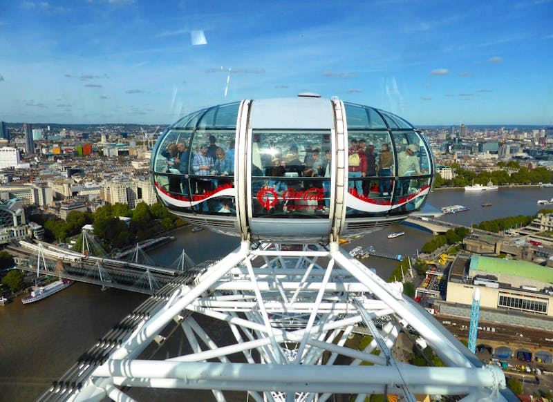 Fahrt mit dem Riesenrad London Eye - ©Claudia Bernhardt - Eberhardt TRAVEL