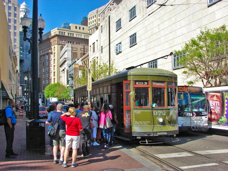Historische Straßenbahn in New Orleans - ©Anett Scheffler - Eberhardt TRAVEL