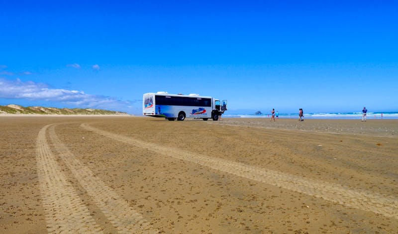 Am 90 Mile Beach auf der Nordinsel Neuseelands - ©Anna Stiebing - Eberhardt TRAVEL