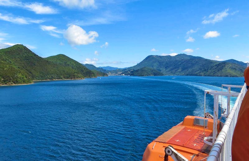 Fährüberfahrt zwischen Wellington und Picton - ©Annette Weise - Eberhardt TRAVEL