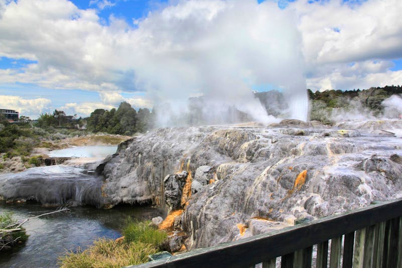 Geothermalgebiet Te Puia in Rotorua - ©Kristin Weigel - Eberhardt TRAVEL