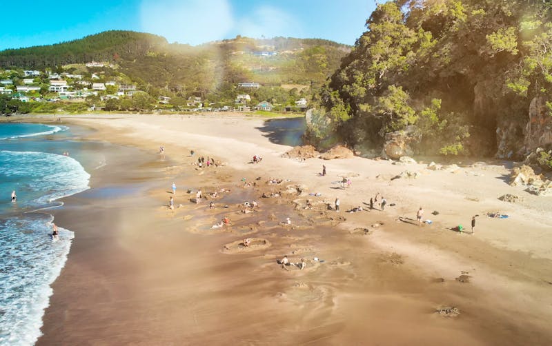 Hot Water Beach auf der Coromandel Halbinsel - ©jovannig - stock.adobe.com