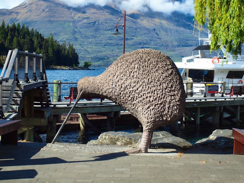 Kiwi-Statue in Queenstown - ©Juliane Voigt - Eberhardt TRAVEL
