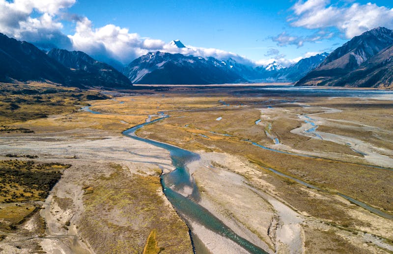 Haast River in den Südalpen - ©liliportfolio - stock.adobe.com