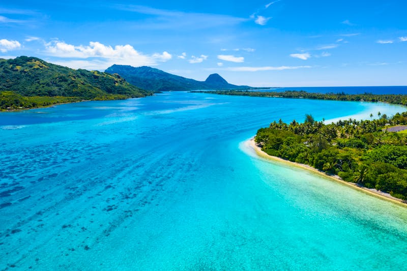 Südsee bei der Gesellschaftsinsel Huahine - ©Maridav - stock.adobe.com