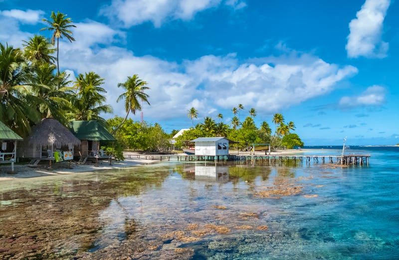 Fakarava Atoll in der Südsee - ©Uwe Moser - stock.adobe.com