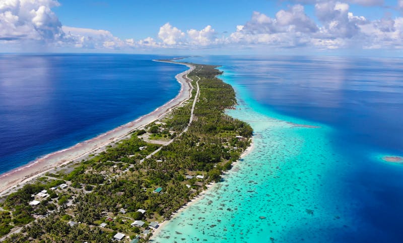 Fakarava Atoll in der Südsee - Französisch Polynesien - ©Le Bouil Baptiste  - stock.adobe.com