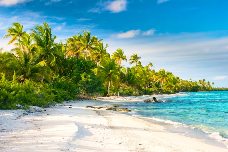 Traumstrand auf dem Fakarava Atoll in der Südsee - ©wrobel27 - stock.adobe.com