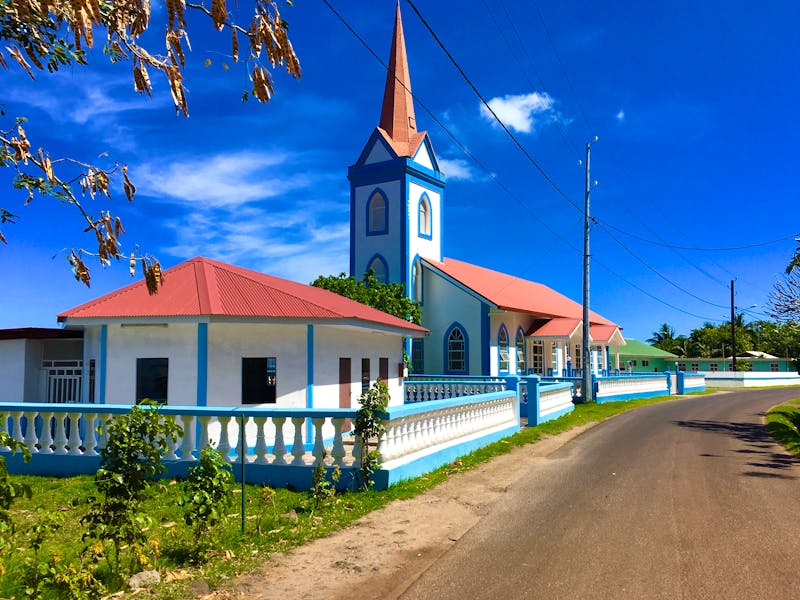 Kirche auf der Insel Tahaa - ©Thorsten - stock.adobe.com