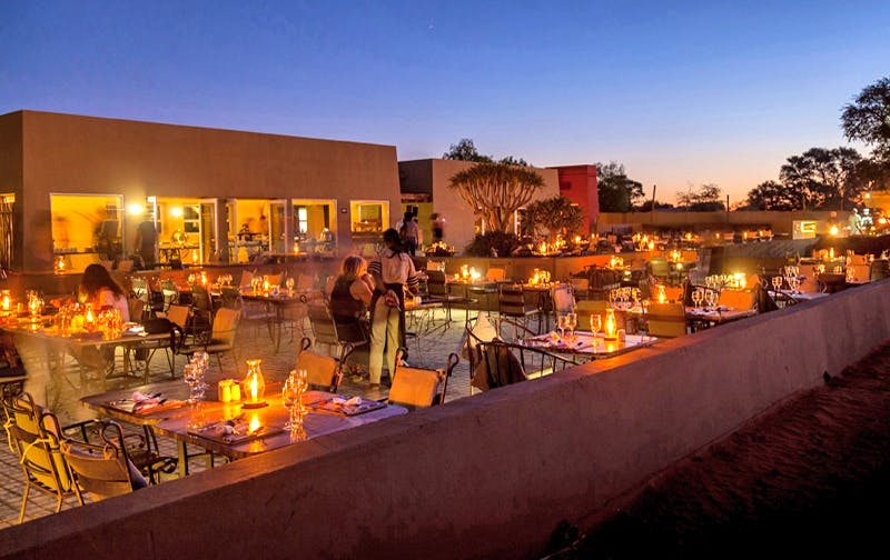 Sossusvlei Lodge - Restaurant-Terrasse - ©Sossusvlei Lodge
