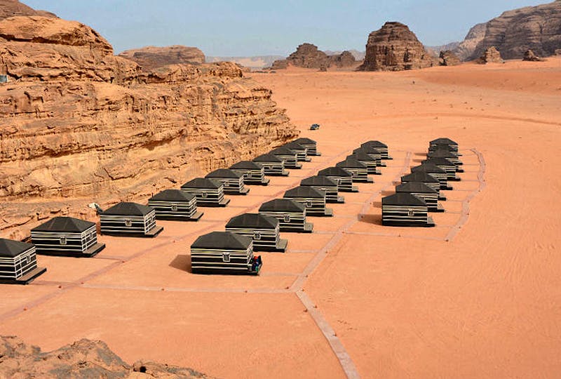 Wadi Rum Space Village Luxury Camp - ©Wadi Rum Space Village Luxury Camp