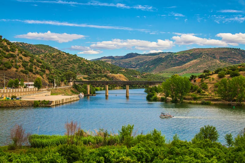 Steel bridge over the Douro river, Portugal. Natural Park of the - ©WildGlass Photograph - stock.adobe.com