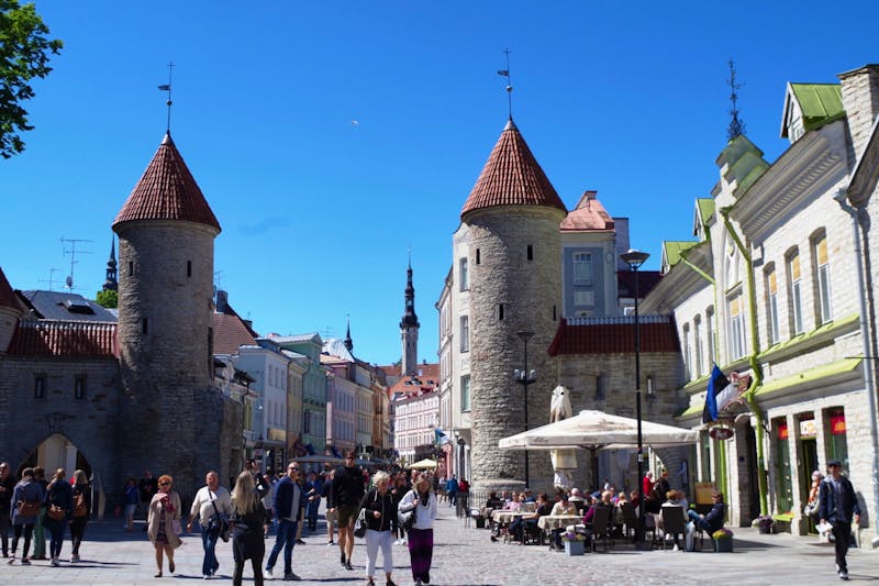 Unterwegs in der Altstadt von Tallinn - Estland - ©Annett Müller