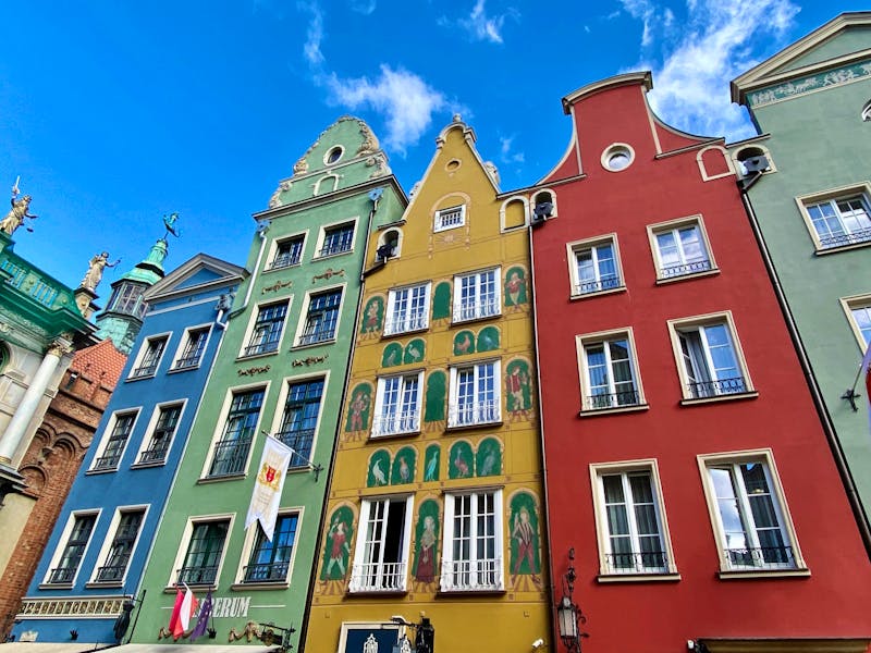 Farbenfrohe Hansehäuser in Danzig - Polen - ©Christin Kuschka für Eberhardt TRAVEL GmbH