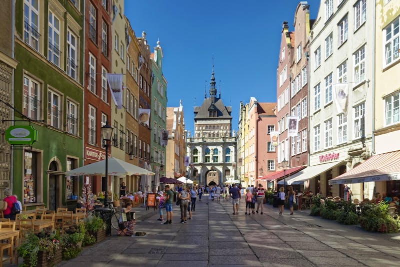 Langer Markt in Danzig - Polen - ©Bild von Makalu auf Pixabay