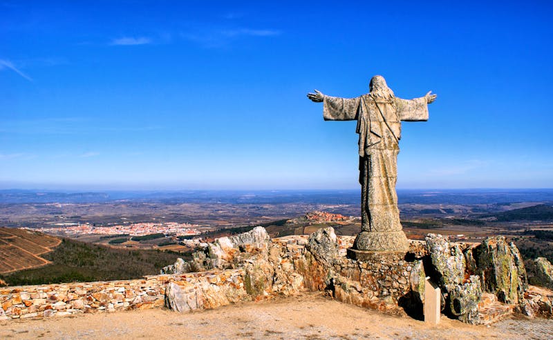 Christus-Statue in der Figueira de Castelo Rodrigo - Portugal - ©Vitor Ribeiro - stock.adobe.com