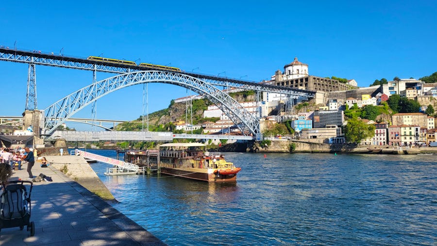 Altstadt von Porto mit Douro und Ponte Dom Luis – © Franziska Bergmann für Eberhardt TRAVEL GmbH