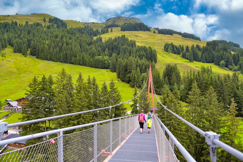 Baumzipfelweg bei Hinterglemm - Golden Gate Bridge der Alpen - ©Henry Czauderna - stock.adobe.com