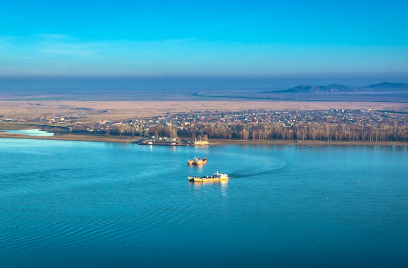 Donau-Fähren bei Galati in Rumänien - ©Bogdan - stock.adobe.com