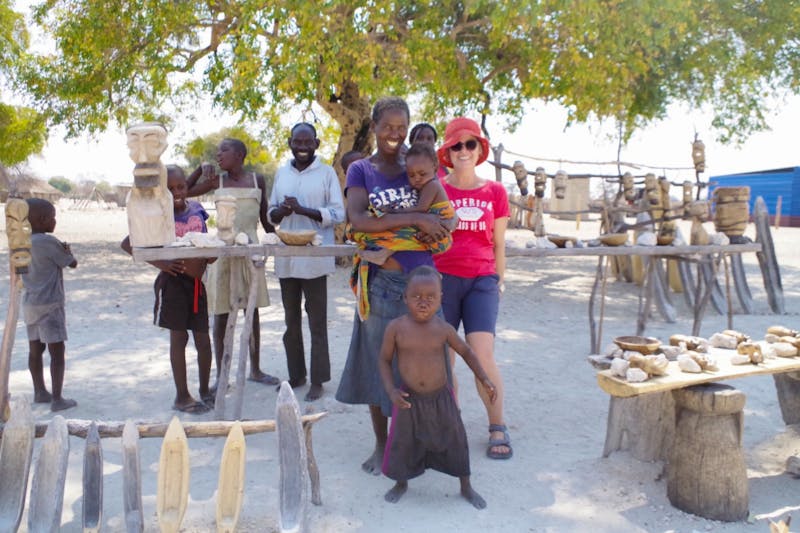 Bei den Kavango-Schnitzern - ©Annett Müller - Eberhardt TRAVEL