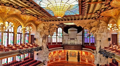 Konzertsaal Palau de la Música Catalana in Barcelona - ©Benjamin Rodriguez Manzanares - Eberhardt TRAVEL