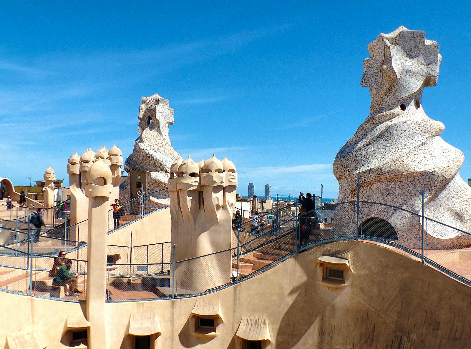 Gaudí-Tour Casa Mila in Barcelona - &copy;Benjamin Rodriguez Manzanares - Eberhardt TRAVEL