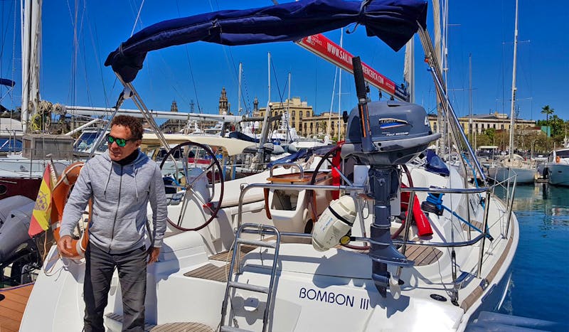 Unser Segelboot im Hafen von Barcelona - ©Ksenia Parfenova - Eberhardt TRAVEL