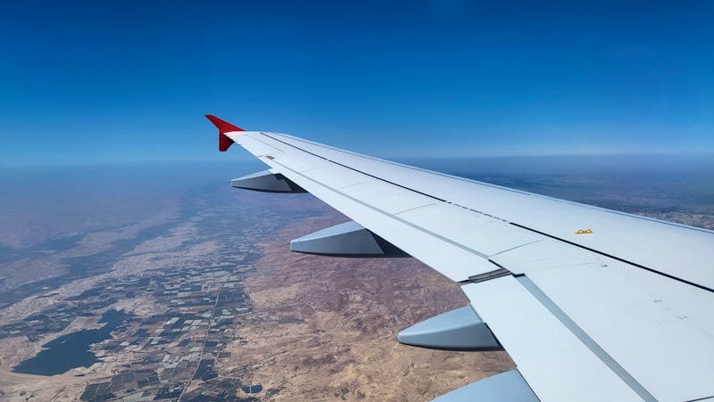 Rückflug von Amman - ©Franziska Bergmann - Eberhardt TRAVEL