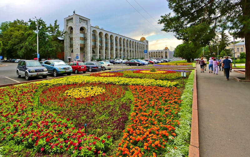 Im Stadtzentrum von Bischkek - ©Gernod Loose - Eberhardt TRAVEL
