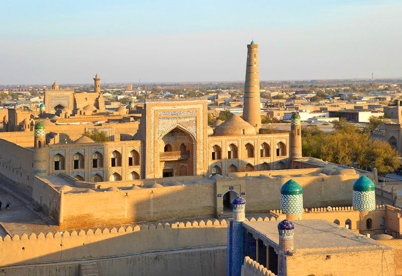 Blick über Chiwa in Usbekistan - ©Sabine Letzybyll - Eberhardt TRAVEL