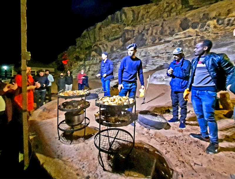 Grill-Abend im Wadi Rum Space Village Luxury Camp - ©Annett Müller - Eberhardt TRAVEL