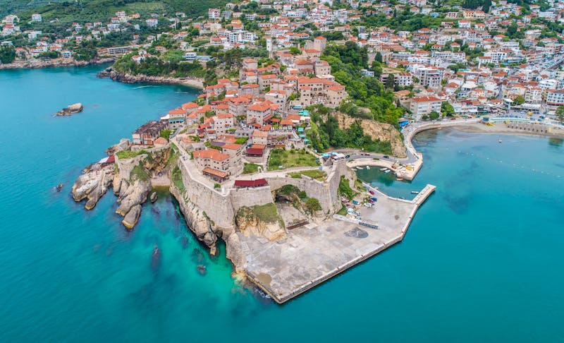 Ulcinj an der Adria im Süden Montenegros - ©radzonimo - stock.adobe.com