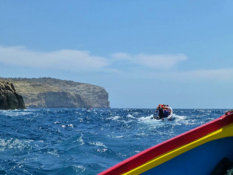 Bootsfahrt zur Blauen Grotte auf Malta - ©Ralf Kuchenbecker - Eberhardt TRAVEL