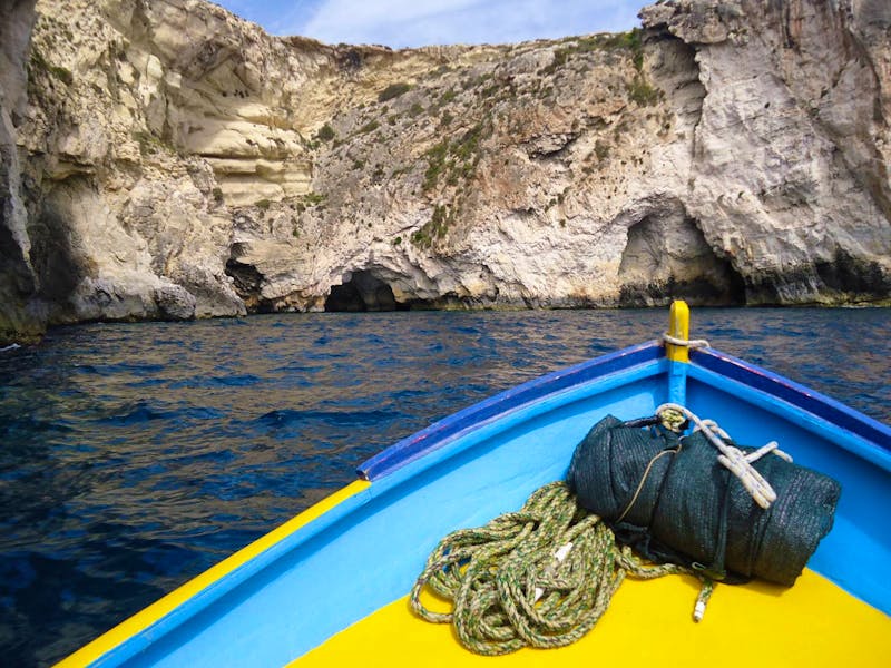 Bootsfahrt zur Blauen Grotte auf Malta - ©Benjamin Rodriguez Manzanares - Eberhardt TRAVEL