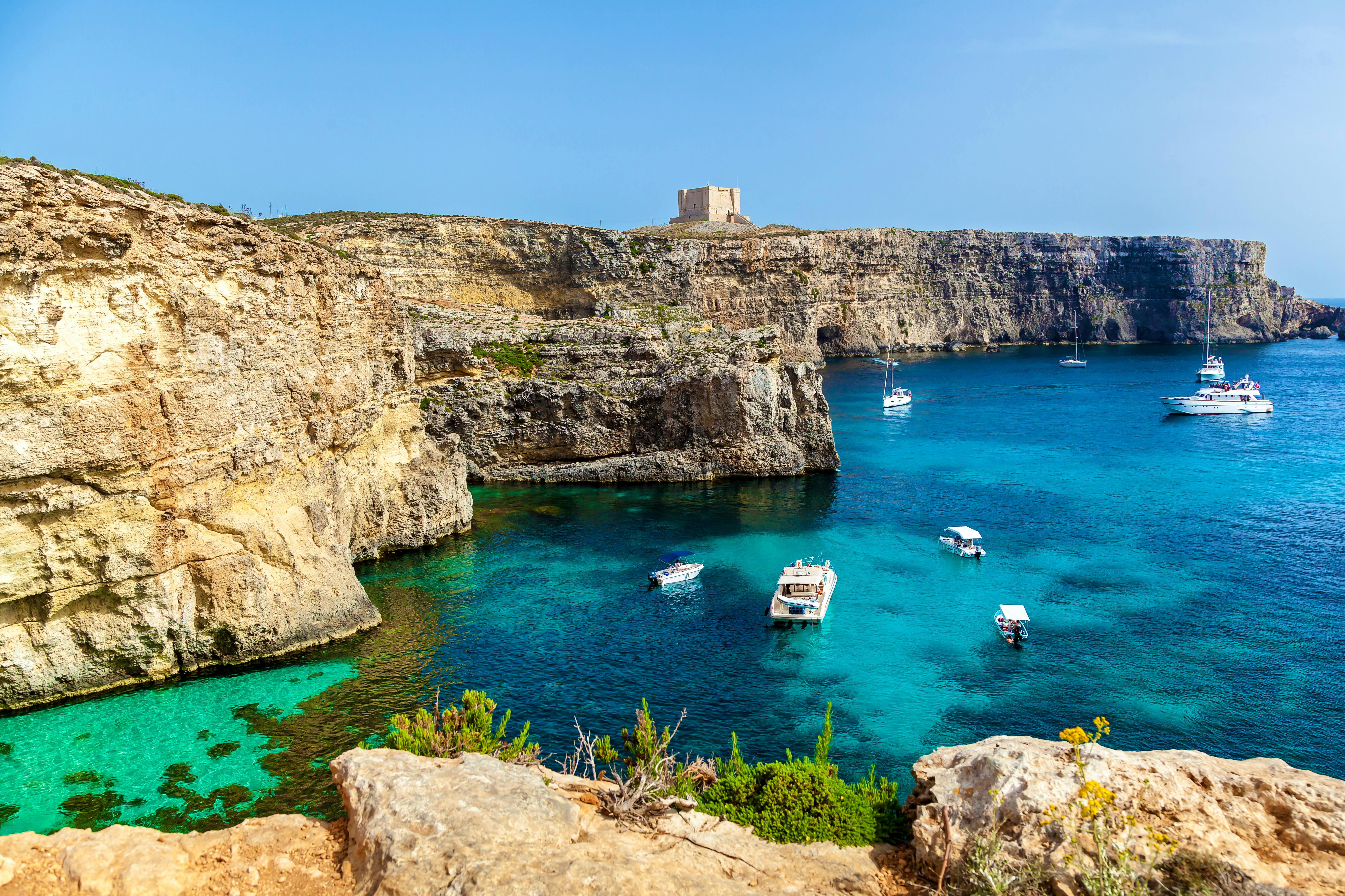 Blaue Lagune der Insel Comino bei Malta - &copy;Oleg - stock.adobe.com