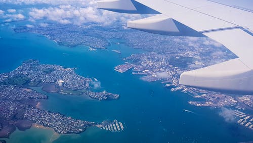 Flug nach Auckland - Neuseeland &ndash; &copy; Jacob Spangenberg