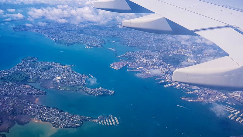 Flug nach Auckland - Neuseeland - ©Jacob Spangenberg