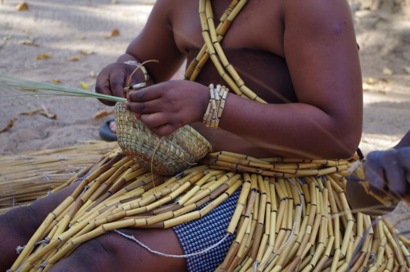 Besuch im Culture Village - Caprivi-Dorf - ©Annett Müller - Eberhardt TRAVEL
