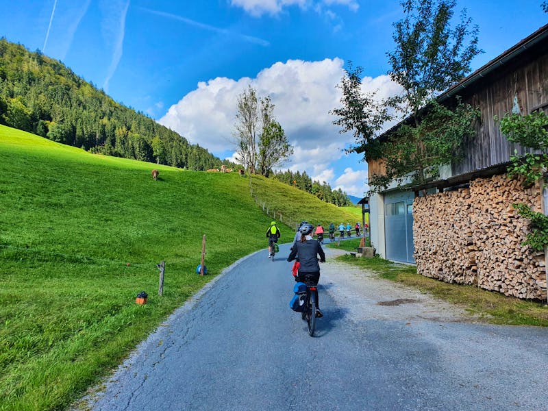 Radtour bei Walchsee  in Tirol - ©Sophia Bär - Eberhardt TRAVEL
