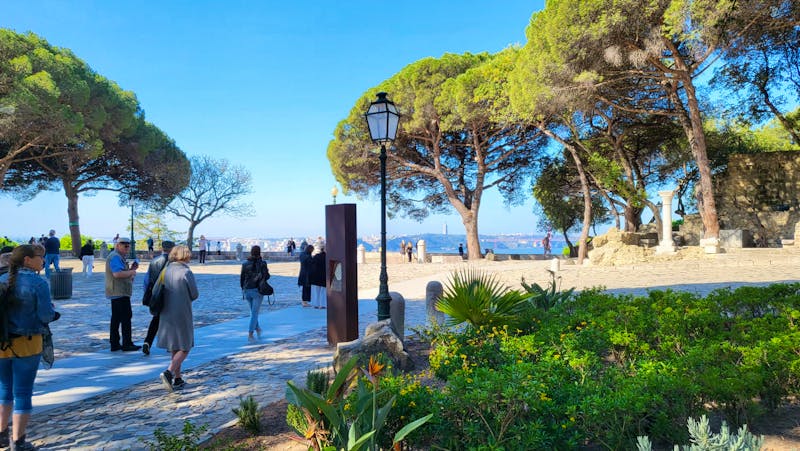 Burganlage Sao Jorge in Lissabon - Portugal - ©Franziska Bergmann für Eberhardt TRAVEL GmbH