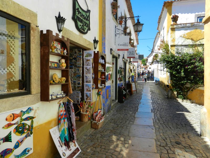 Gassen in der Märchenbuchstadt Obidos in Portugal - ©Bild von titosoft auf Pixabay