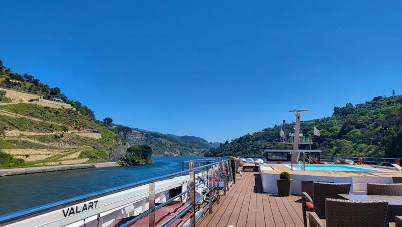 Flusskreuzfahrt Douro - Sonnendeck der A-ROSA ALVA - ©Franziska Bergmann für Eberhardt TRAVEL GmbH