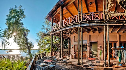 Chobe Marina Lodge bei Kasane - Haupthaus – © Chobe Marina Lodge