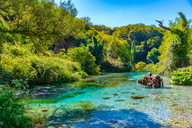Blue eye - Quelle bei Saranda - &copy;dudlajzov - stock.adobe.com