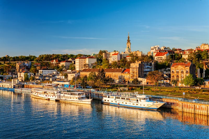 Belgrad mit Blick vom Fluss Sava - ©vladimirnenezic - stock.adobe.co