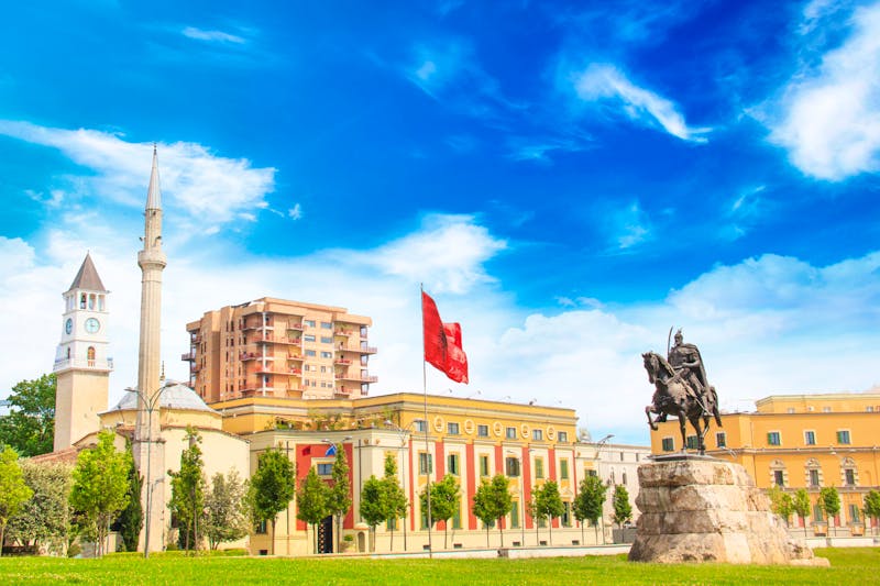 Skanderbeg-Platz in Tirana, der Hauptstadt Albaniens - ©marinadatsenko - stock.adobe.com